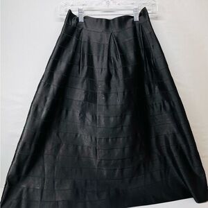 bebe‎ Elegant Black Bandage Midi Skirt